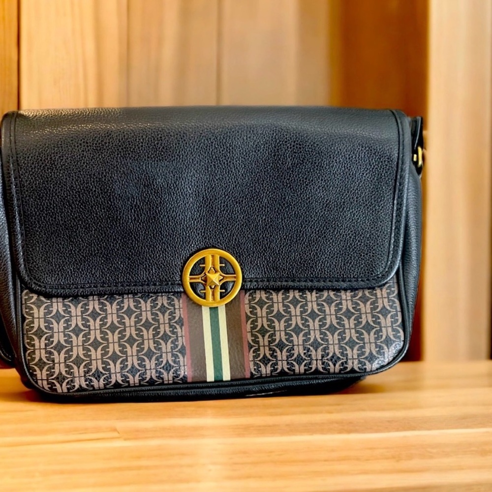 Fossil leather crossbody handbag